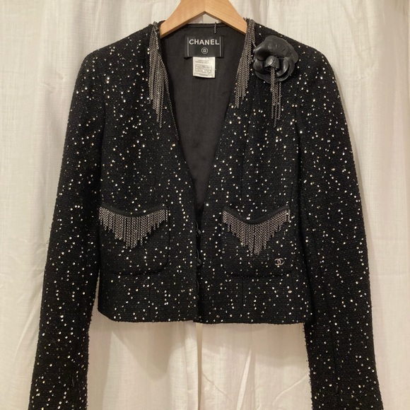 Chanel tweed blazer 02a